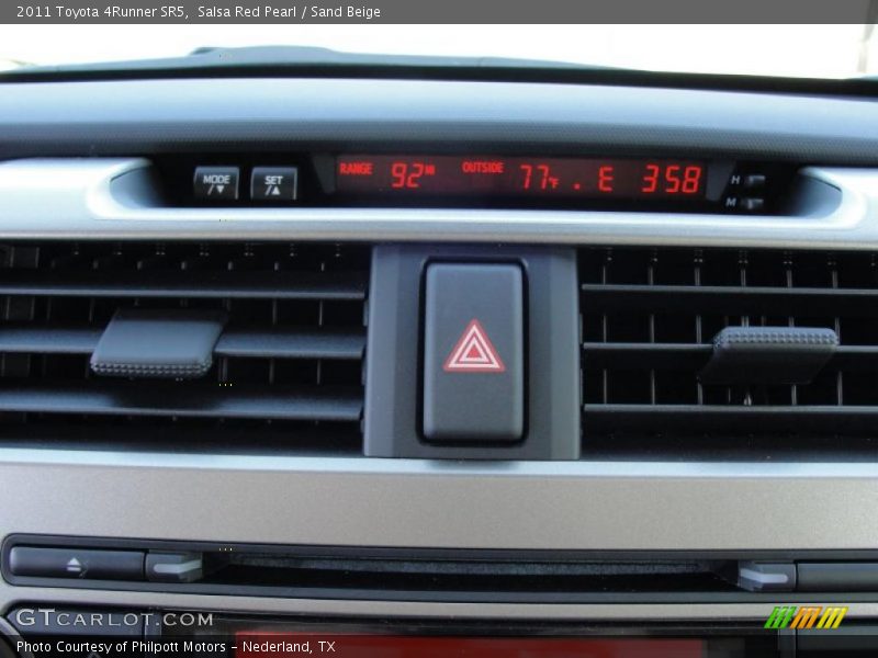 Salsa Red Pearl / Sand Beige 2011 Toyota 4Runner SR5