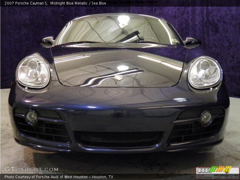 Midnight Blue Metallic / Sea Blue 2007 Porsche Cayman S