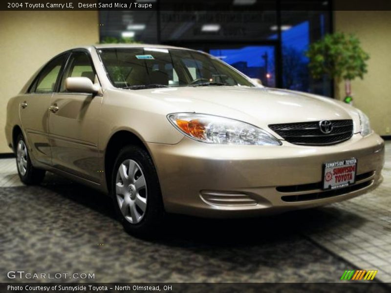 Desert Sand Mica / Taupe 2004 Toyota Camry LE