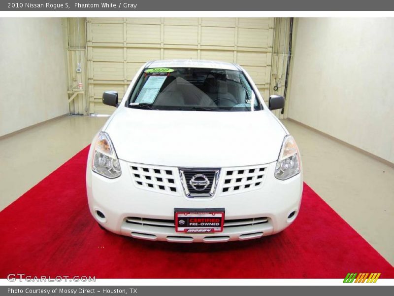 Phantom White / Gray 2010 Nissan Rogue S