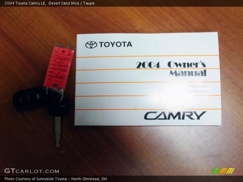 Desert Sand Mica / Taupe 2004 Toyota Camry LE