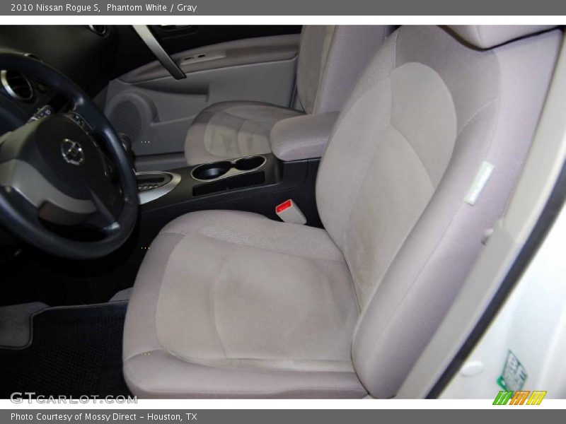 Phantom White / Gray 2010 Nissan Rogue S