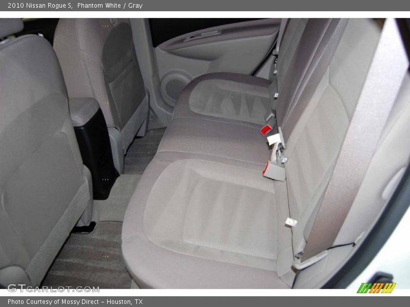 Phantom White / Gray 2010 Nissan Rogue S