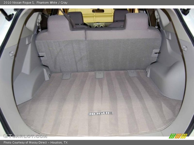 Phantom White / Gray 2010 Nissan Rogue S