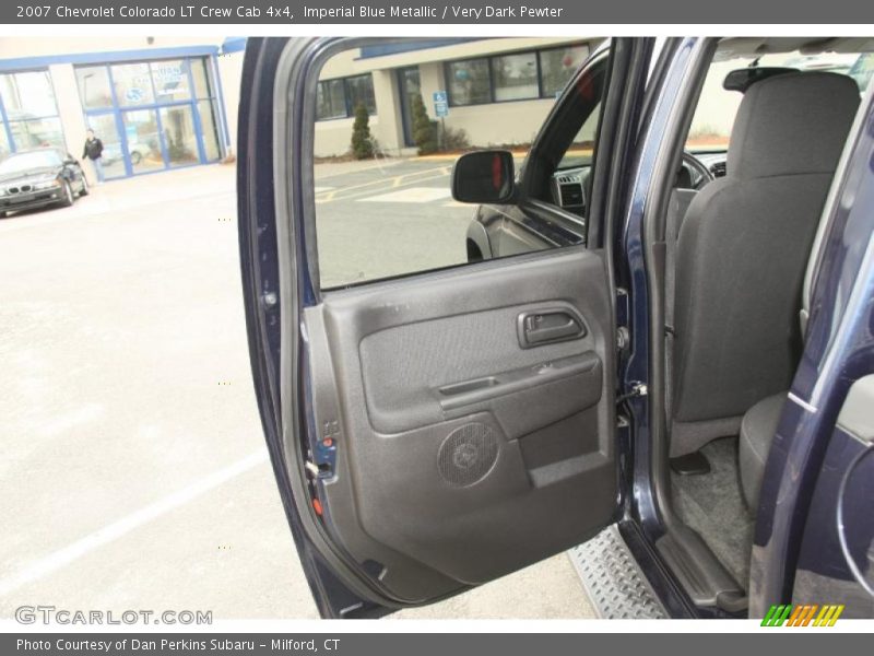 Imperial Blue Metallic / Very Dark Pewter 2007 Chevrolet Colorado LT Crew Cab 4x4