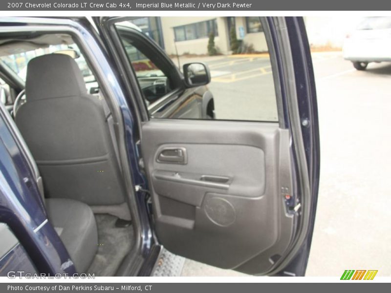 Imperial Blue Metallic / Very Dark Pewter 2007 Chevrolet Colorado LT Crew Cab 4x4