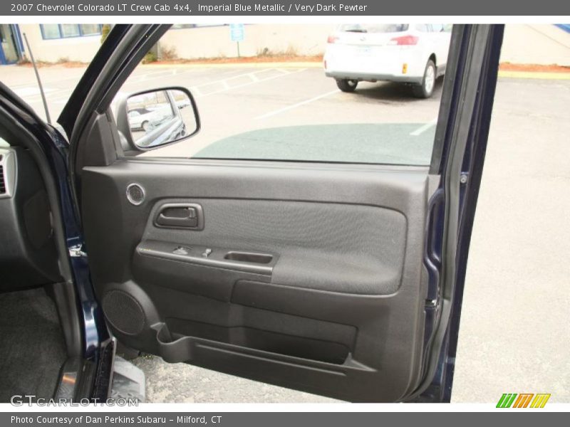 Imperial Blue Metallic / Very Dark Pewter 2007 Chevrolet Colorado LT Crew Cab 4x4