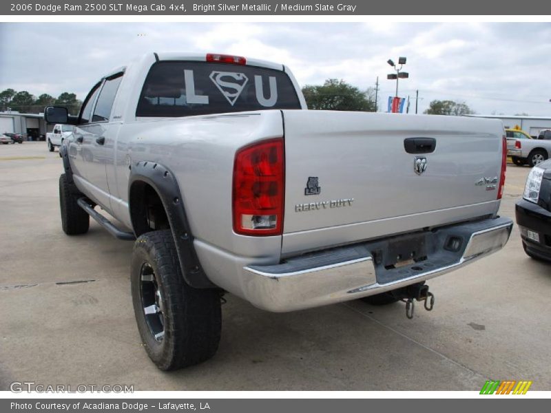 Bright Silver Metallic / Medium Slate Gray 2006 Dodge Ram 2500 SLT Mega Cab 4x4