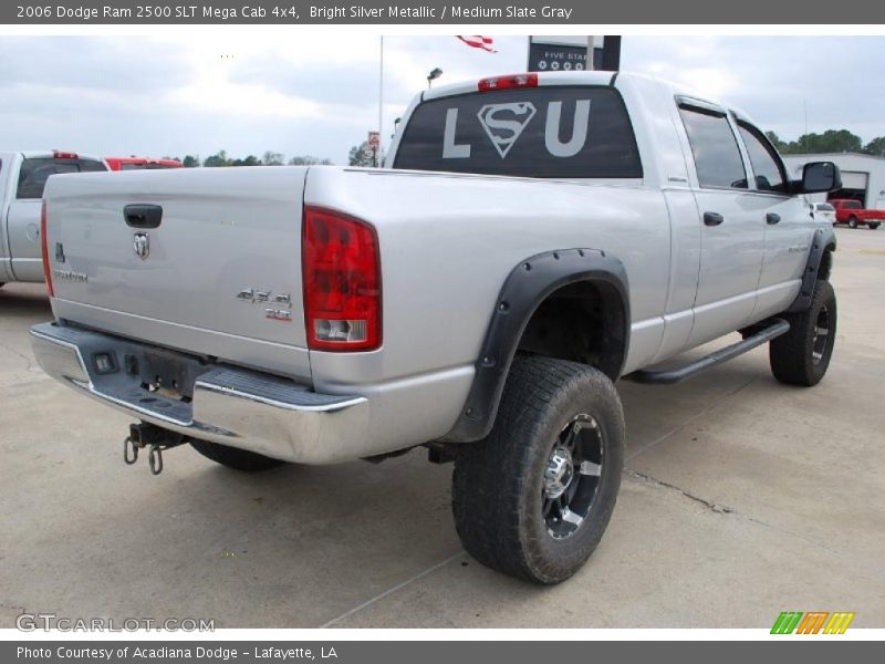 Bright Silver Metallic / Medium Slate Gray 2006 Dodge Ram 2500 SLT Mega Cab 4x4