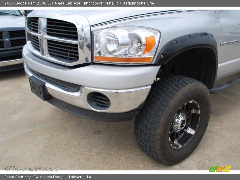 Bright Silver Metallic / Medium Slate Gray 2006 Dodge Ram 2500 SLT Mega Cab 4x4