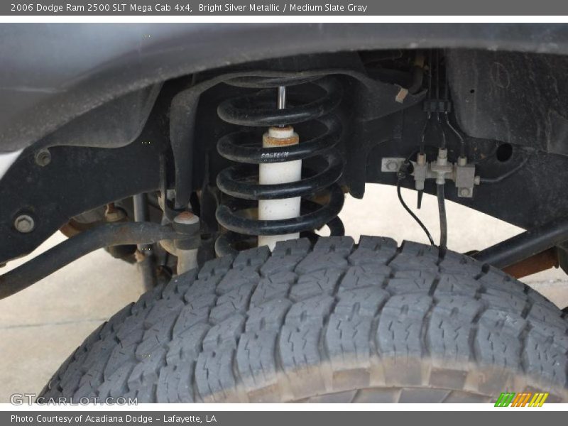 Bright Silver Metallic / Medium Slate Gray 2006 Dodge Ram 2500 SLT Mega Cab 4x4