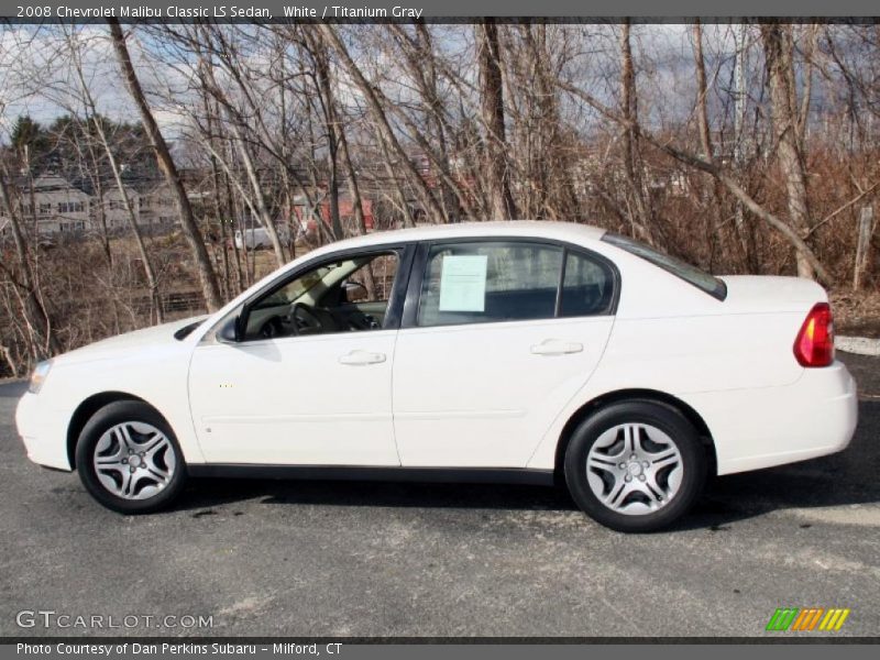  2008 Malibu Classic LS Sedan White