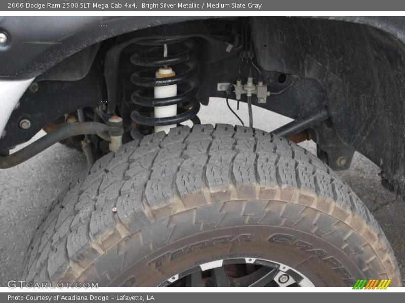 Bright Silver Metallic / Medium Slate Gray 2006 Dodge Ram 2500 SLT Mega Cab 4x4