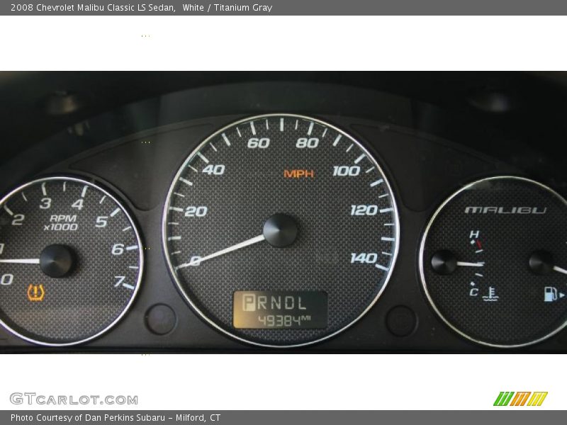  2008 Malibu Classic LS Sedan Classic LS Sedan Gauges