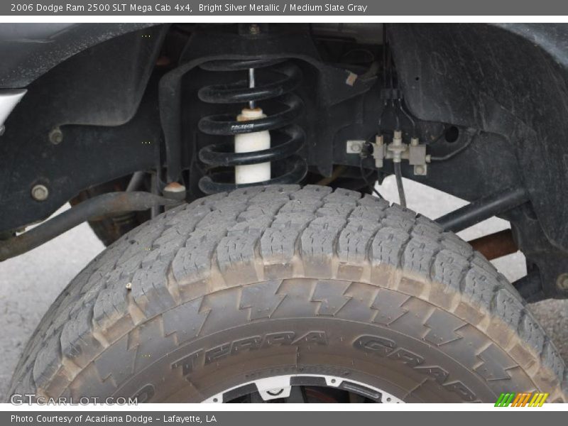 Bright Silver Metallic / Medium Slate Gray 2006 Dodge Ram 2500 SLT Mega Cab 4x4