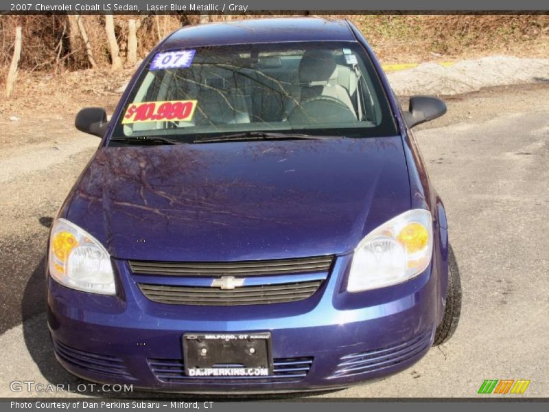 Laser Blue Metallic / Gray 2007 Chevrolet Cobalt LS Sedan