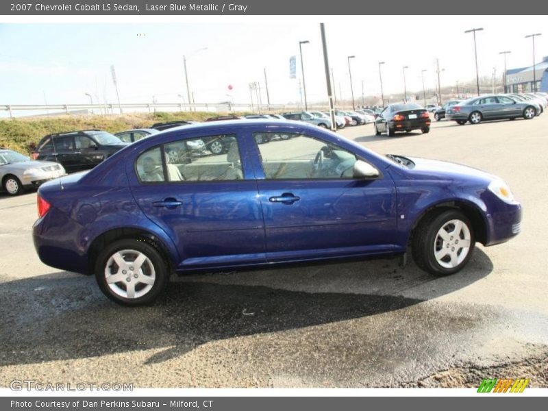 Laser Blue Metallic / Gray 2007 Chevrolet Cobalt LS Sedan