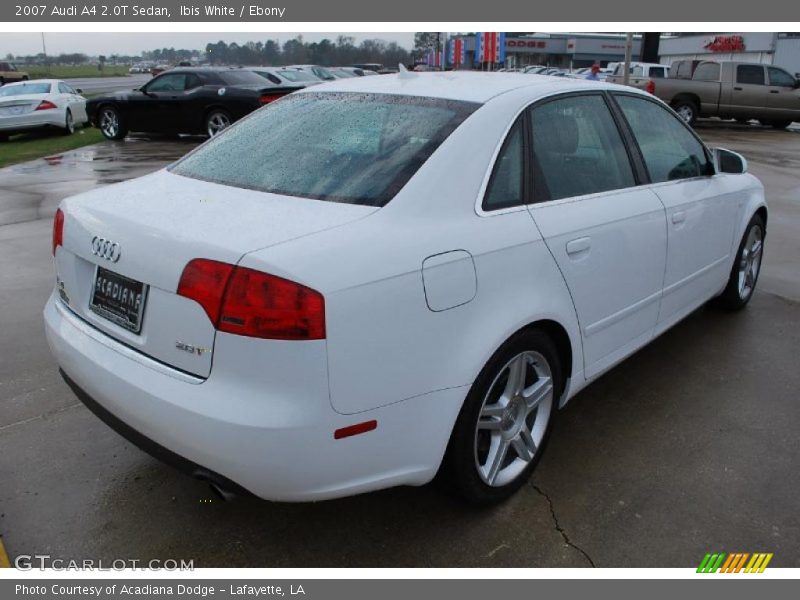 Ibis White / Ebony 2007 Audi A4 2.0T Sedan