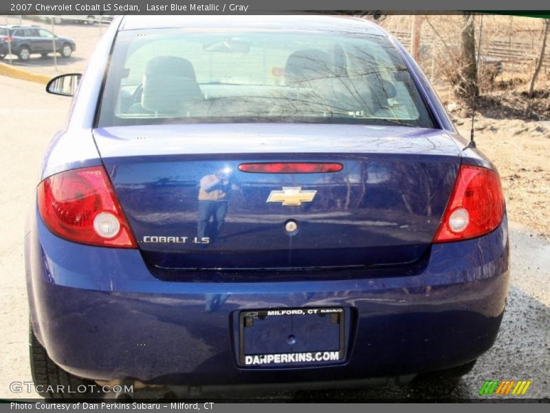 Laser Blue Metallic / Gray 2007 Chevrolet Cobalt LS Sedan