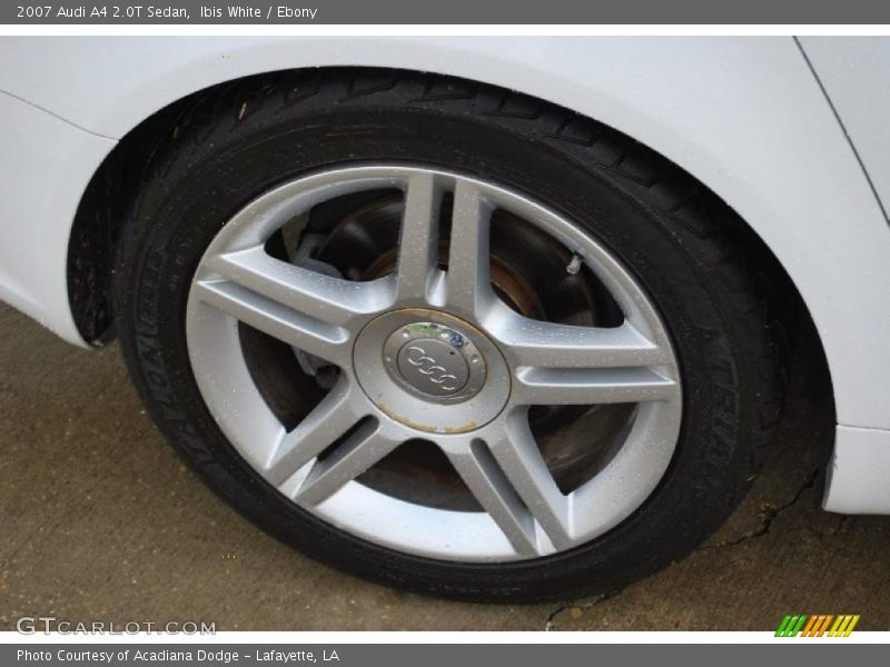 Ibis White / Ebony 2007 Audi A4 2.0T Sedan