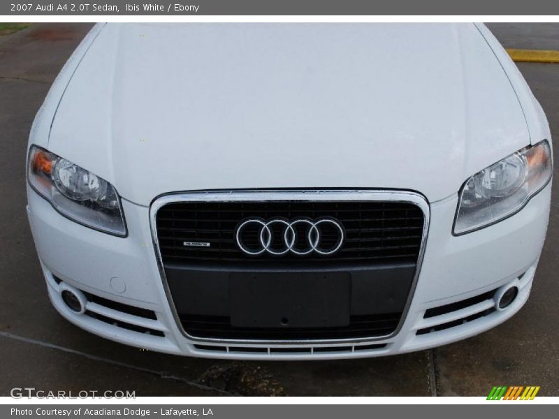 Ibis White / Ebony 2007 Audi A4 2.0T Sedan
