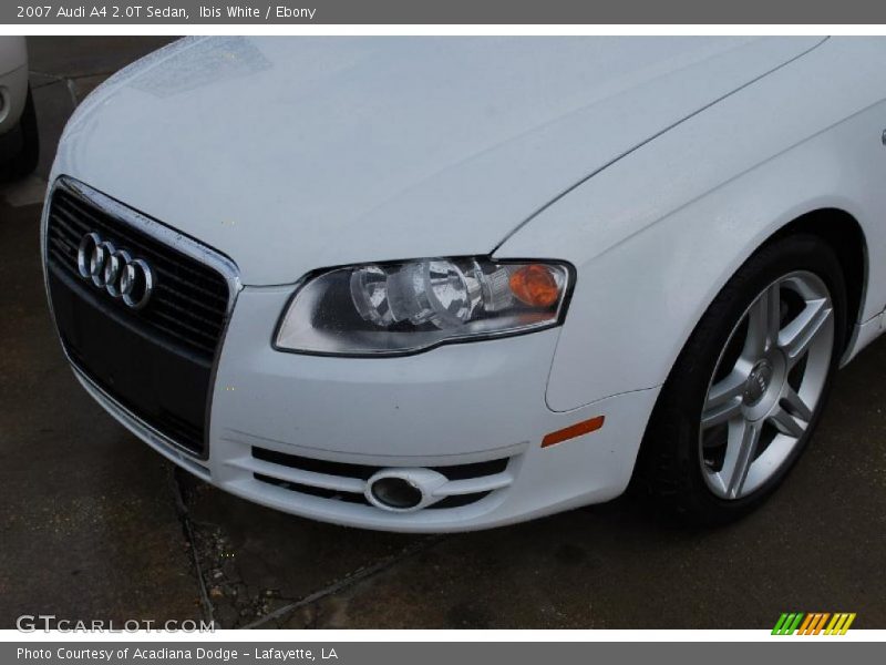 Ibis White / Ebony 2007 Audi A4 2.0T Sedan
