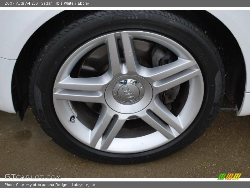 Ibis White / Ebony 2007 Audi A4 2.0T Sedan