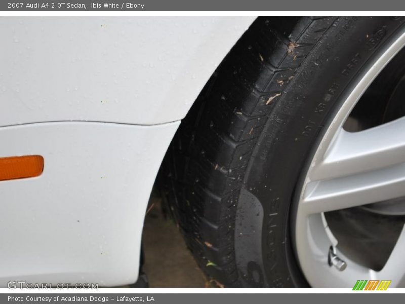 Ibis White / Ebony 2007 Audi A4 2.0T Sedan