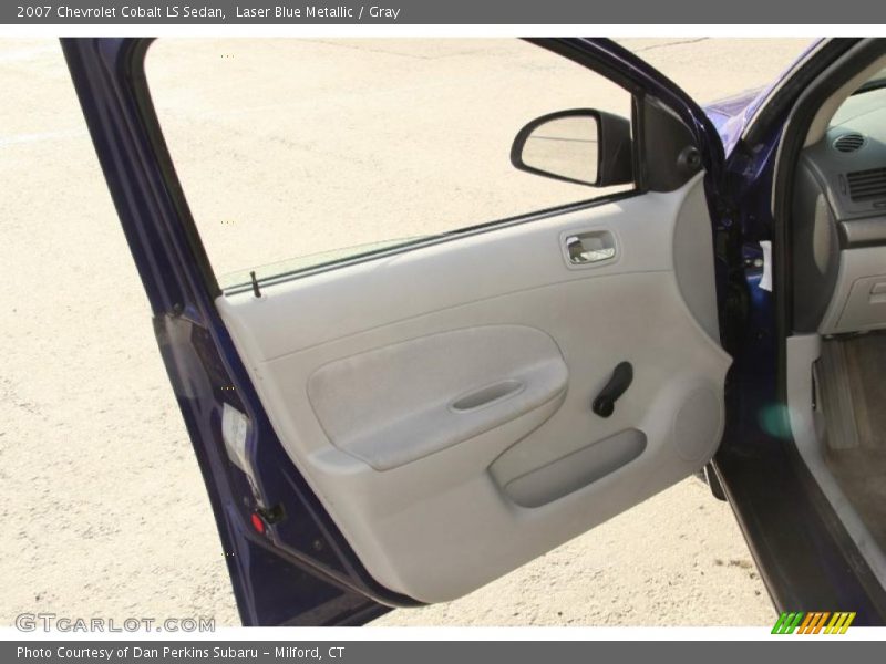 Laser Blue Metallic / Gray 2007 Chevrolet Cobalt LS Sedan