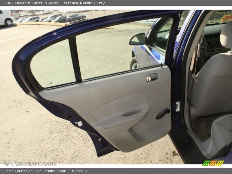 Laser Blue Metallic / Gray 2007 Chevrolet Cobalt LS Sedan