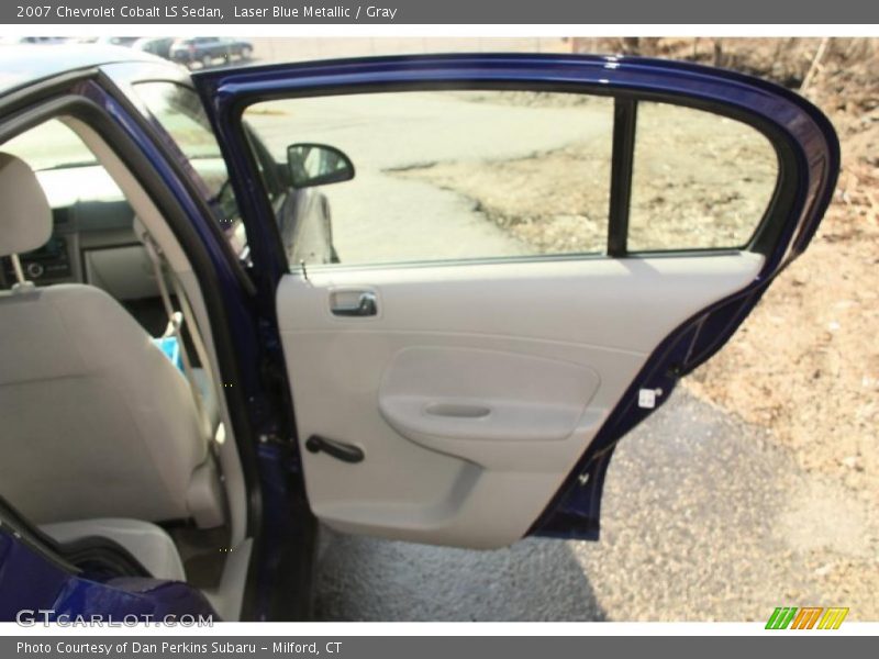 Laser Blue Metallic / Gray 2007 Chevrolet Cobalt LS Sedan