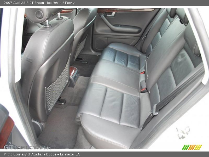Ibis White / Ebony 2007 Audi A4 2.0T Sedan