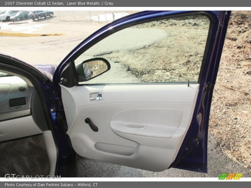 Laser Blue Metallic / Gray 2007 Chevrolet Cobalt LS Sedan