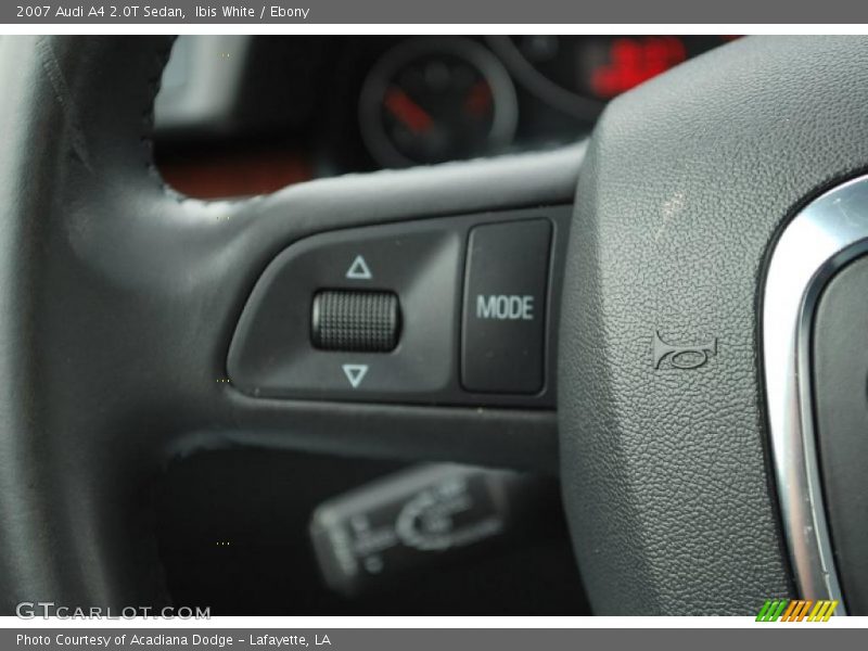 Ibis White / Ebony 2007 Audi A4 2.0T Sedan