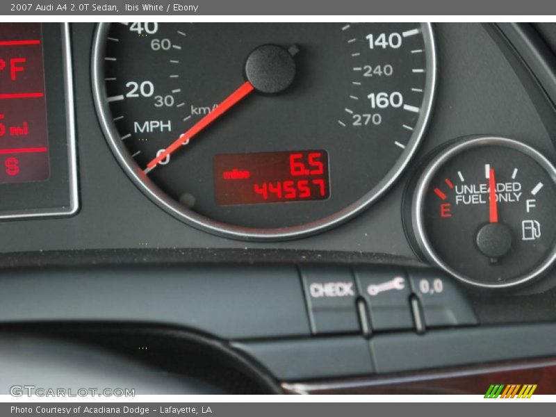 Ibis White / Ebony 2007 Audi A4 2.0T Sedan