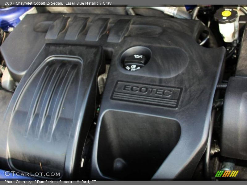 Laser Blue Metallic / Gray 2007 Chevrolet Cobalt LS Sedan