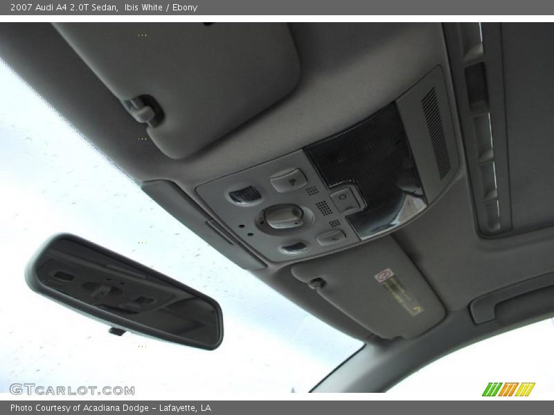 Ibis White / Ebony 2007 Audi A4 2.0T Sedan