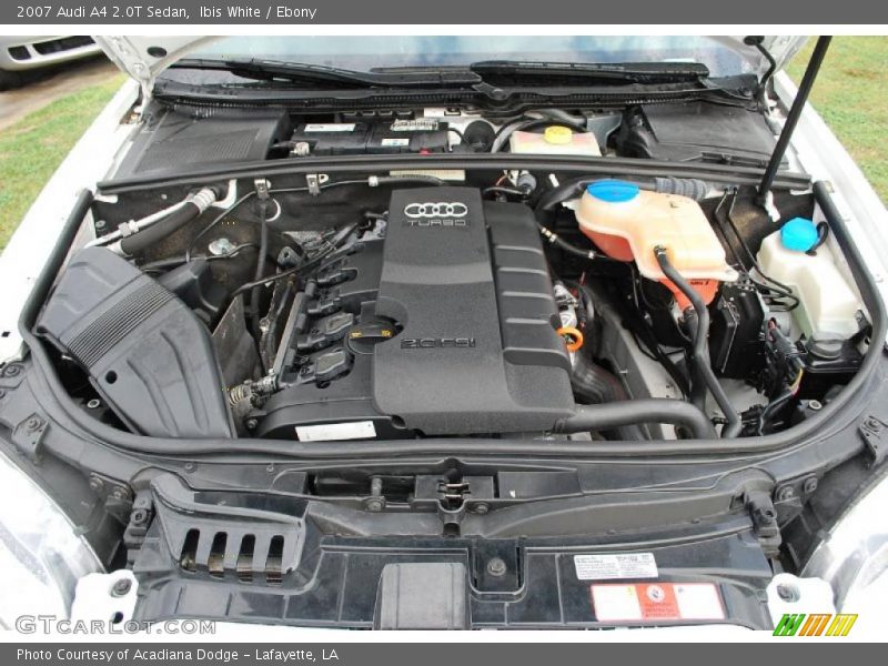 Ibis White / Ebony 2007 Audi A4 2.0T Sedan