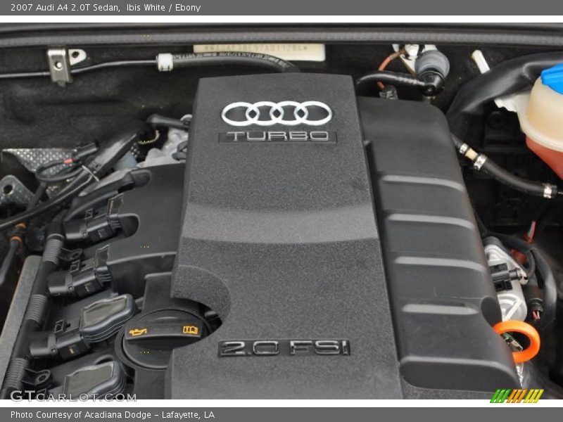 Ibis White / Ebony 2007 Audi A4 2.0T Sedan