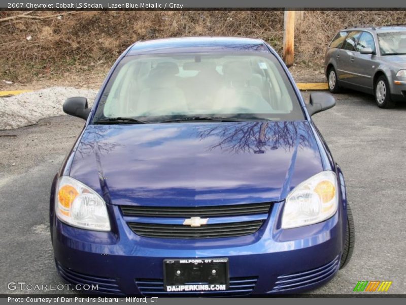 Laser Blue Metallic / Gray 2007 Chevrolet Cobalt LS Sedan