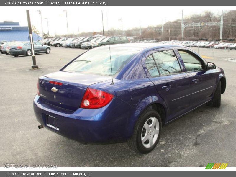 Laser Blue Metallic / Gray 2007 Chevrolet Cobalt LS Sedan