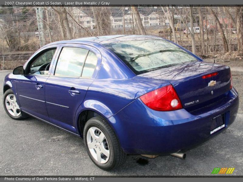 Laser Blue Metallic / Gray 2007 Chevrolet Cobalt LS Sedan