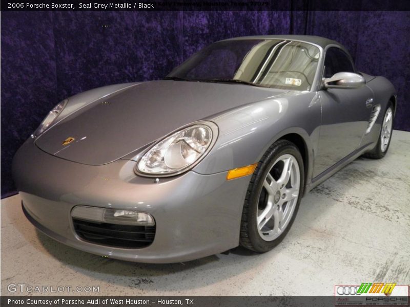 Seal Grey Metallic / Black 2006 Porsche Boxster