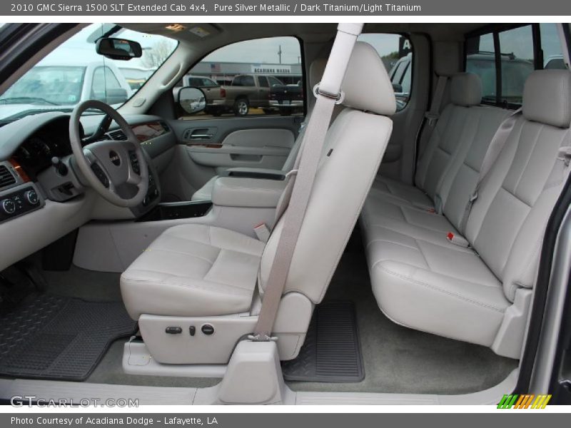  2010 Sierra 1500 SLT Extended Cab 4x4 Dark Titanium/Light Titanium Interior