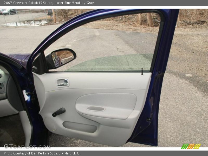 Laser Blue Metallic / Gray 2007 Chevrolet Cobalt LS Sedan