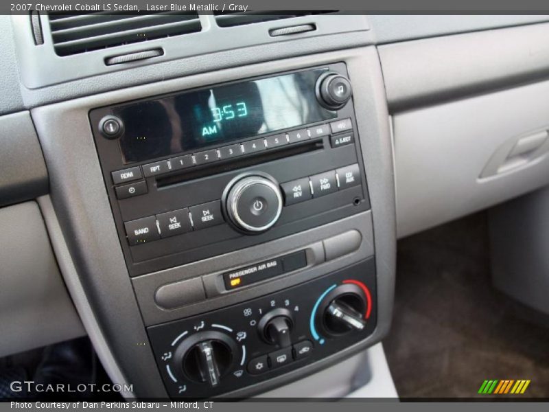 Controls of 2007 Cobalt LS Sedan