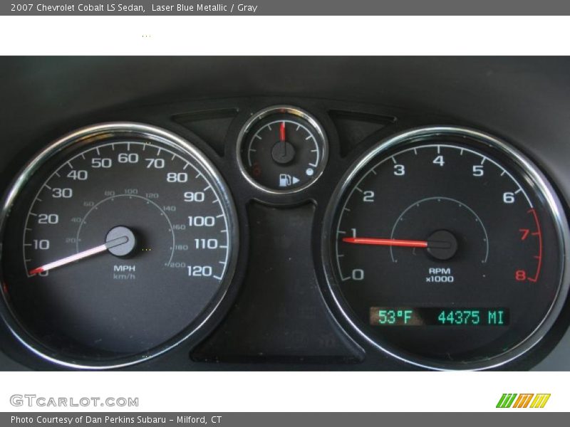  2007 Cobalt LS Sedan LS Sedan Gauges