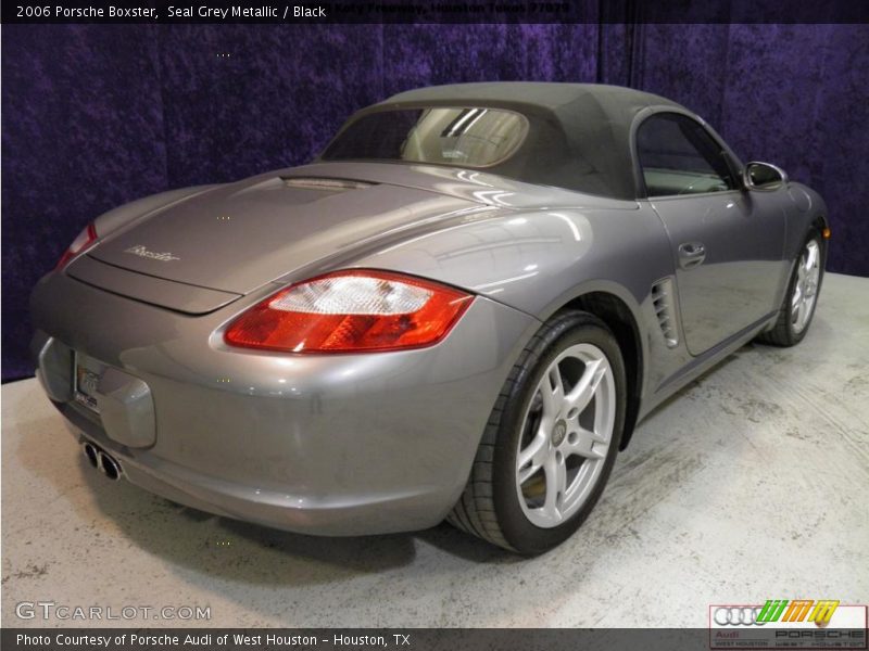 Seal Grey Metallic / Black 2006 Porsche Boxster