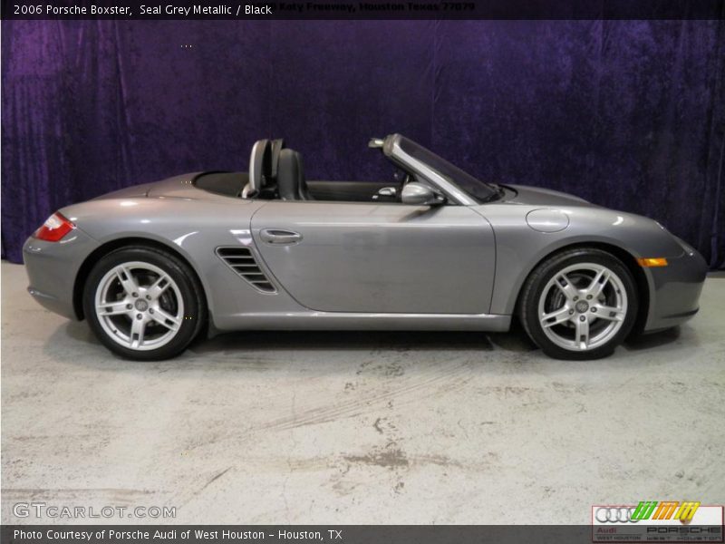 Seal Grey Metallic / Black 2006 Porsche Boxster