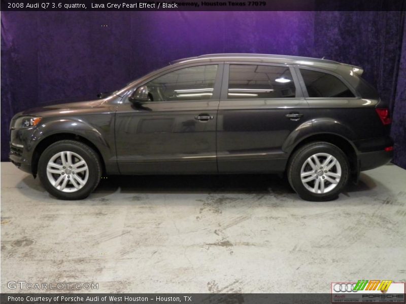 Lava Grey Pearl Effect / Black 2008 Audi Q7 3.6 quattro